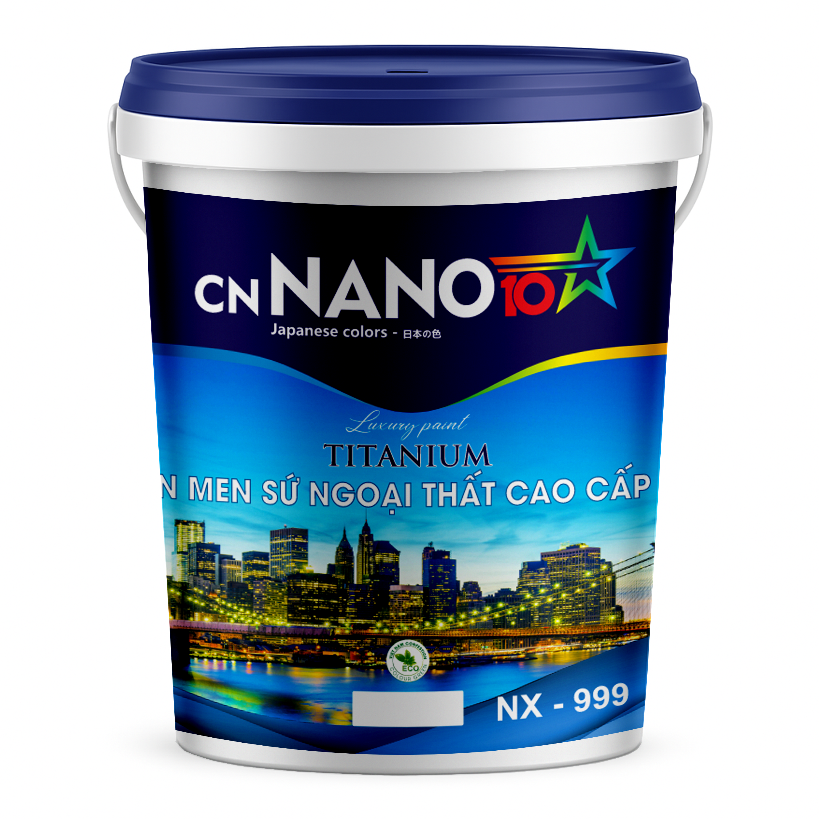 NX-999 Sơn men sứ ngoại thất cao cấp 10in1